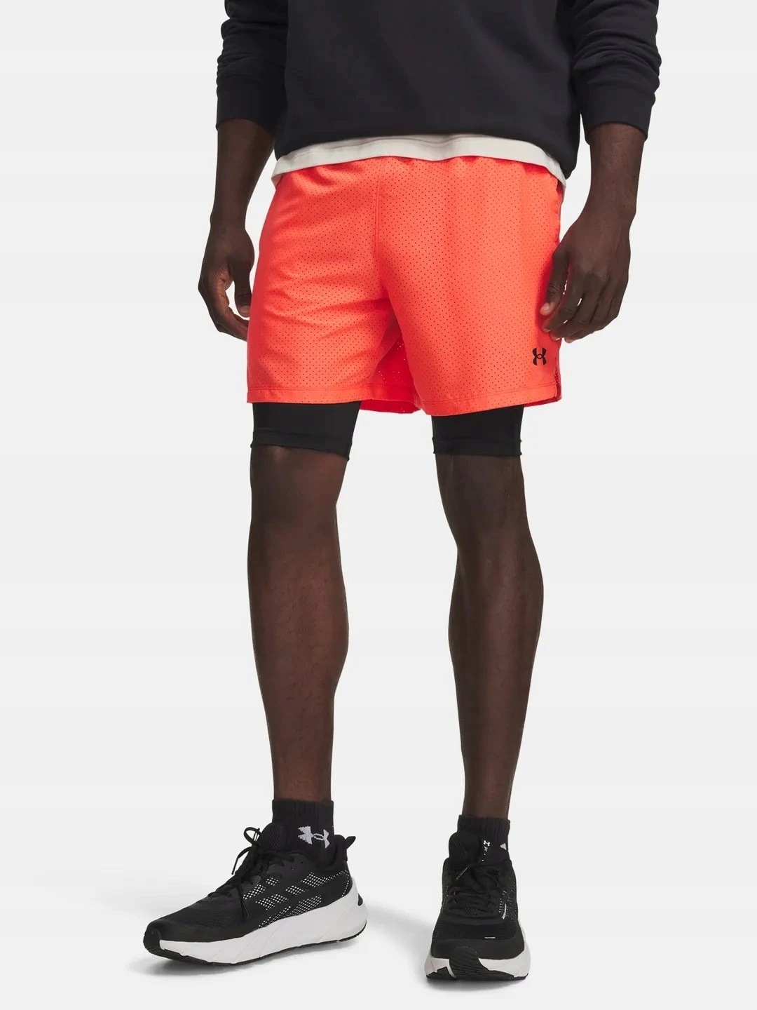 Pánské kraťasy Under Armour Ua Vanish Wven Short 2.0 2n1 Red 6013950-71