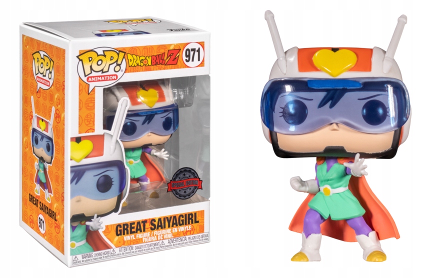 Great Saiyagirl 971 Dragon Ball Z Funko Pop! Vinyl