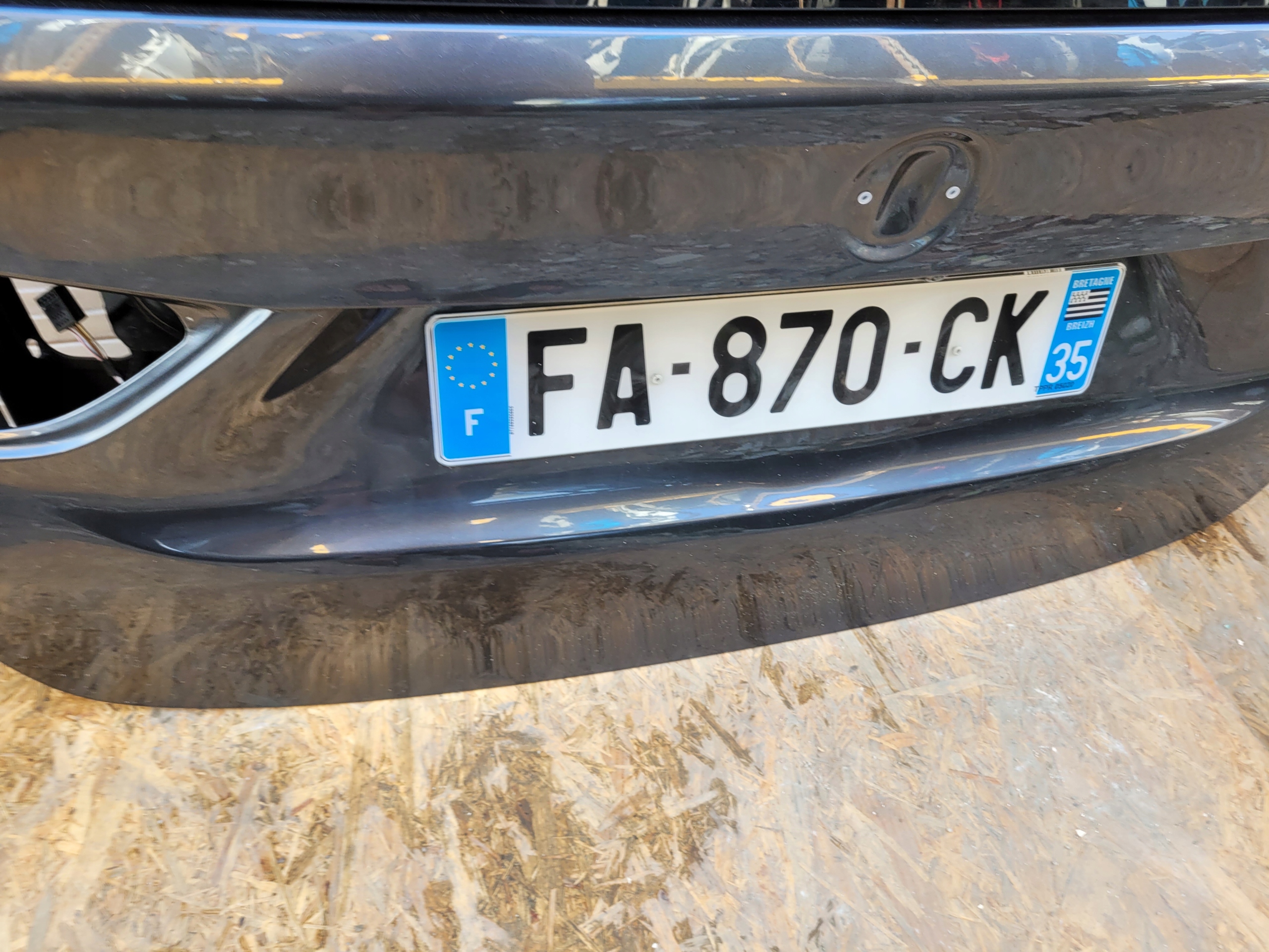 trunk door boot BMW 2 F46 GRAN TOURER KAMERA