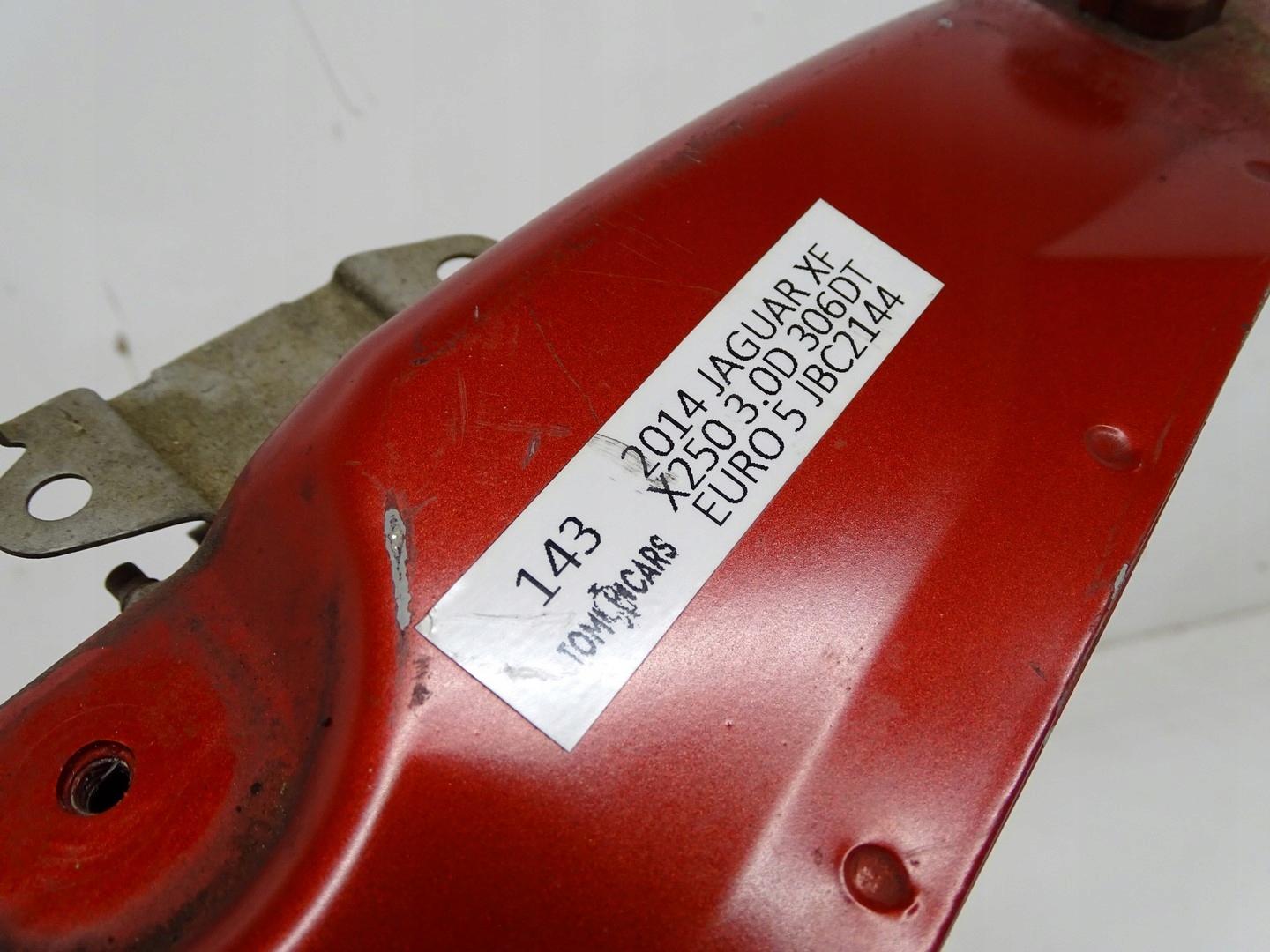 support panel for radiators pillar iron JAGUAR XF X250 8X2310884 A01