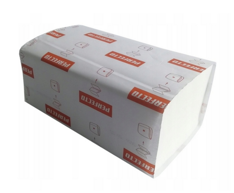 

Ręcznik Zz papier 100% celuloza biały 144 listki