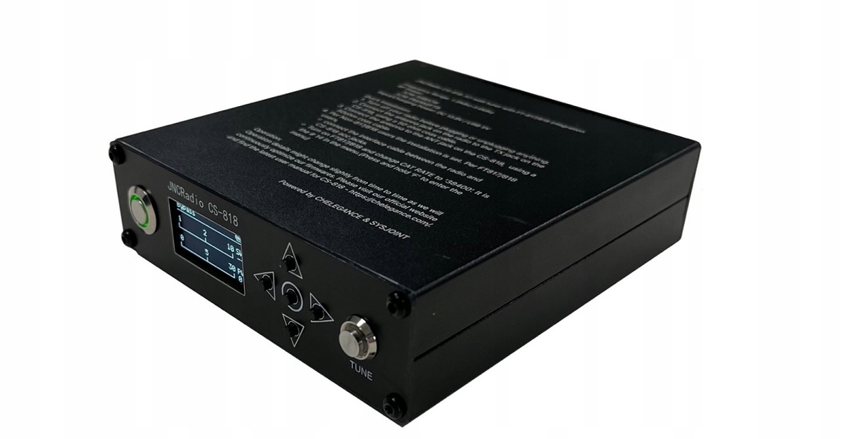 CS-818 skrzynka antenowa 1.8-54MHz 30W do Yaesu FT-817 FT-818 Icom IC-705