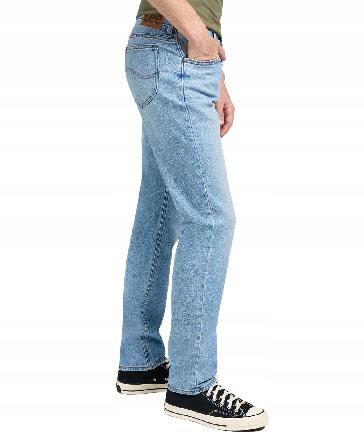 Jeansy Lee Rider 112350163 Solid Blues W 31 / L 34 Marka Lee