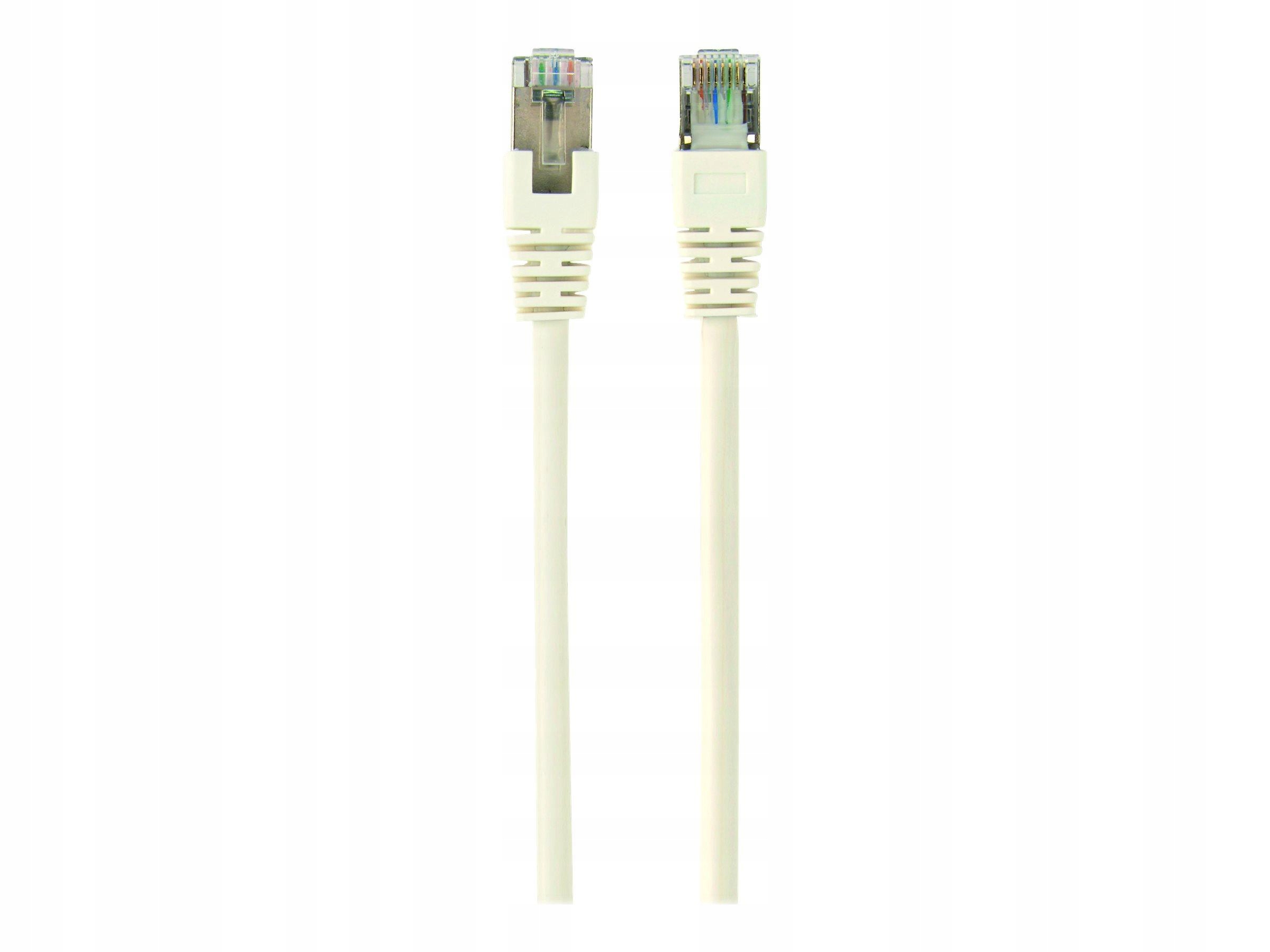 Gembird patchcord RJ45 kat 6 Ftp 0.5m biały