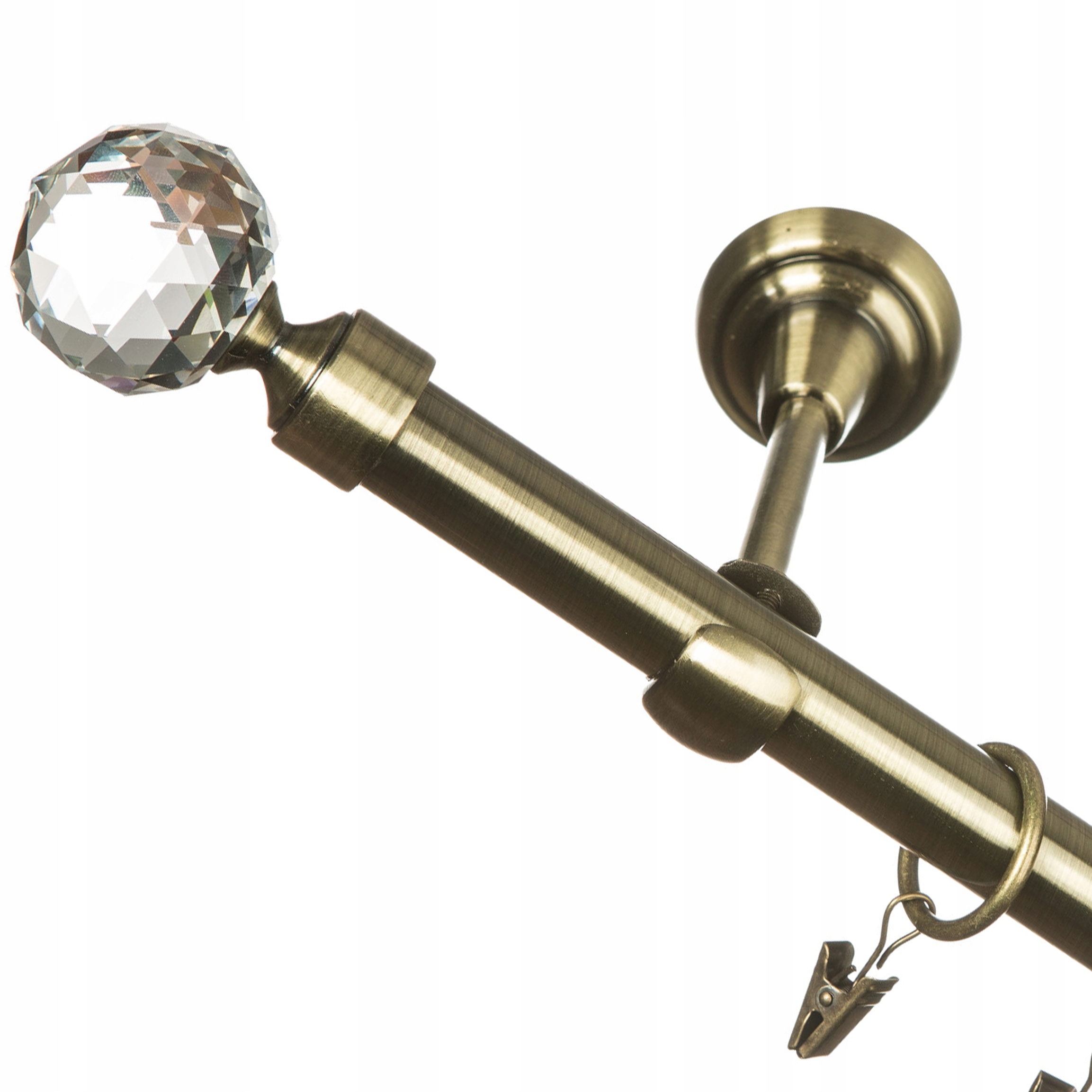 KARNISZ METALOWY POJEDYNCZY FI 19mm / 100cm WZORY