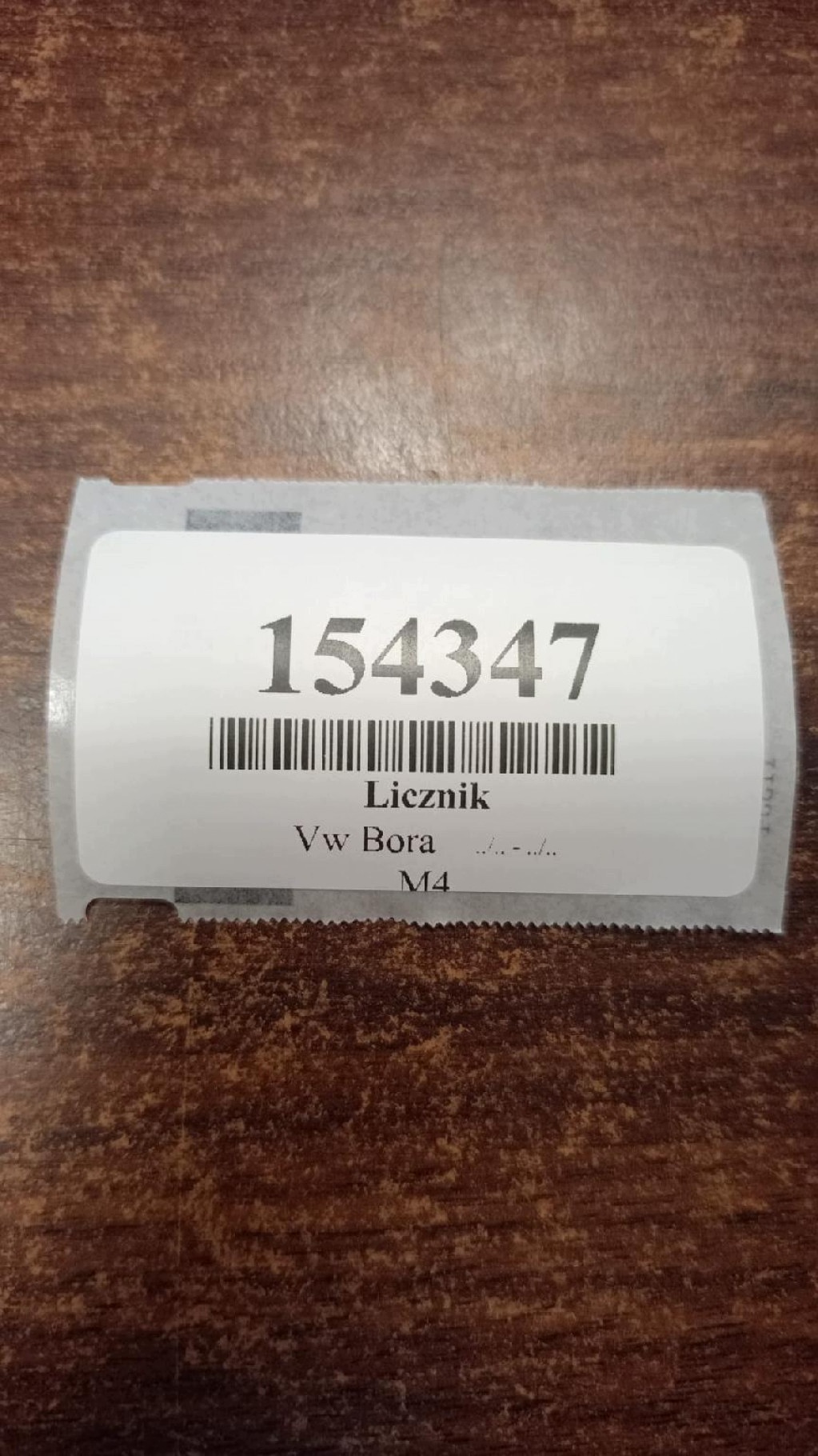 VW BORA 1.6 dials 1J0920801B