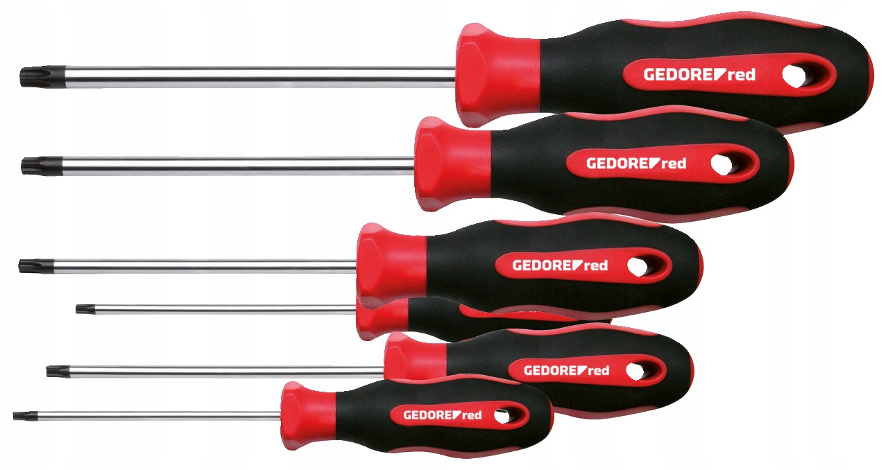 Sada šroubováků s přímou rukojetí Torx T10-40 6 Ks. 2C Gedore