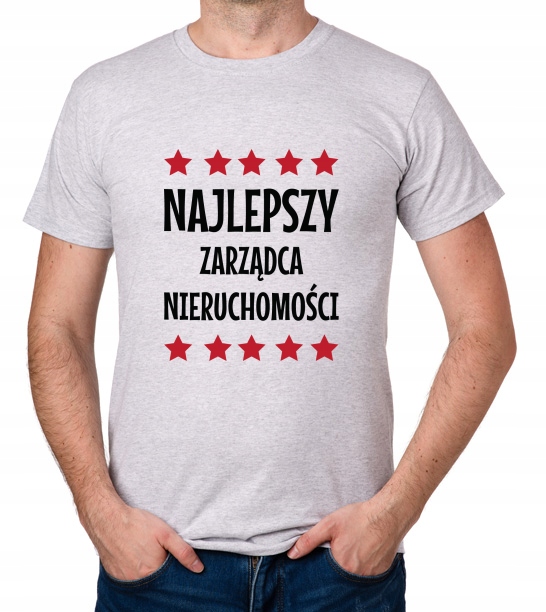 

koszulka Najlepszy Zarządca Nieruchomości prezent