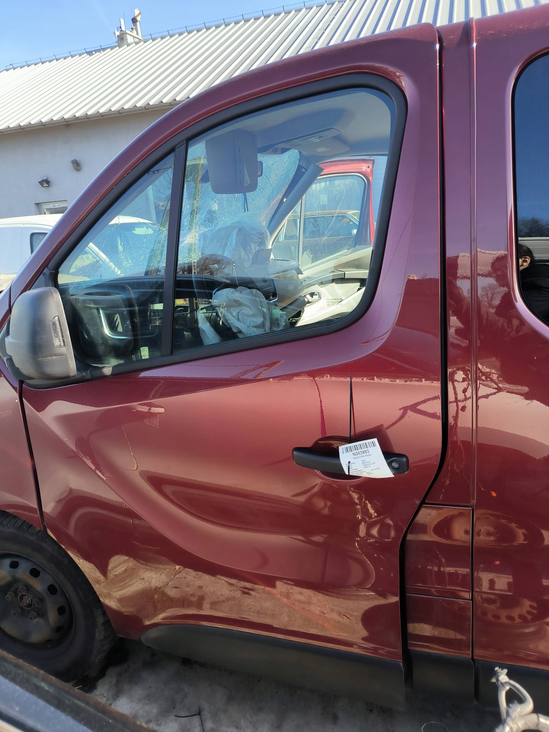 door left front TENPF RENAULT TRAFIC III LIFT