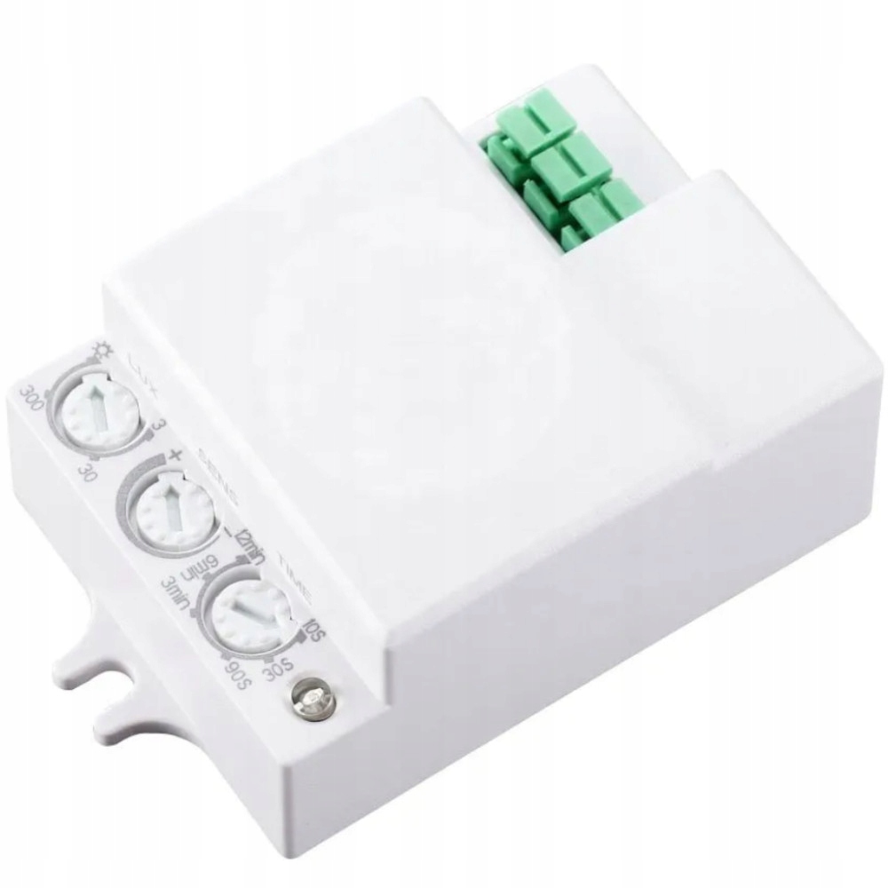 CZUJNIK RUCHU ZMIERZCHU MIKROFALOWY SENSOR CZUJKA DO LED PIR Typ czujnik