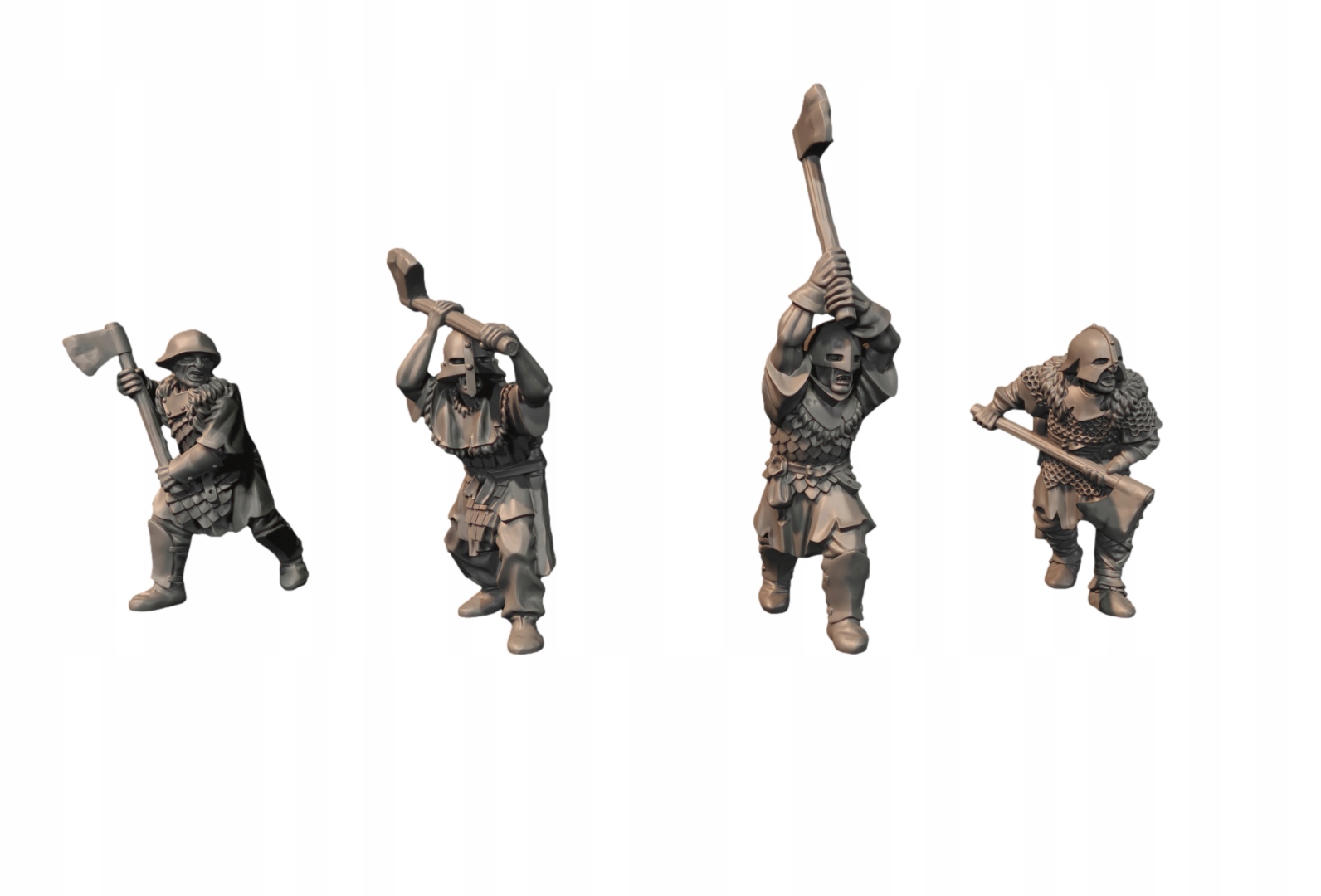 Orc Rabble With Two Handed Axes - x1 Figurka Model RPG LOTR MESBG