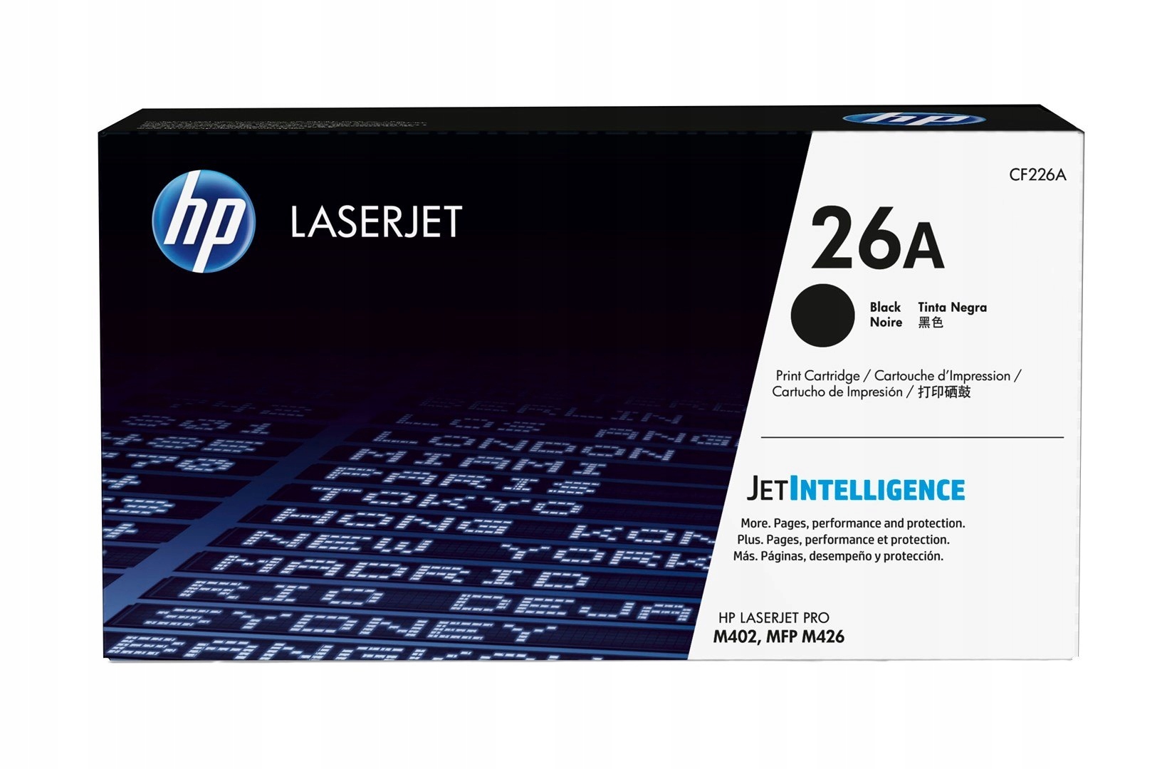 Toner Hp čierny Hp 26A, HP26A=CF226A, 3100 strán.