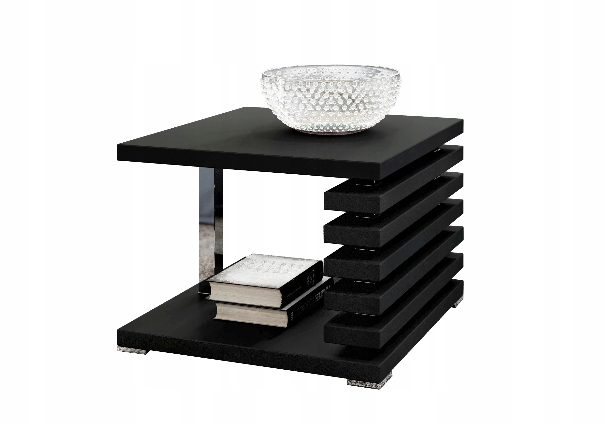 

Stolik kawowy Nemezis wersja 44 cm czarny mat