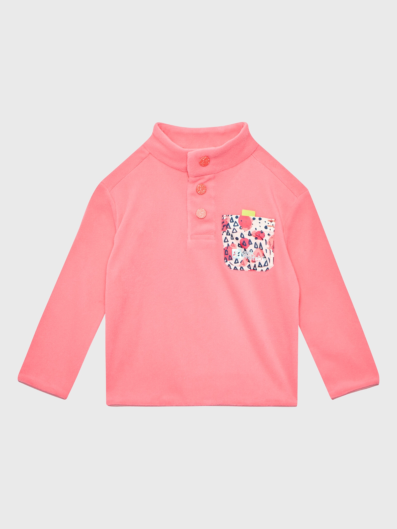 Jack Wolfskin bluza dziecięca polar różowy rozmiar 140