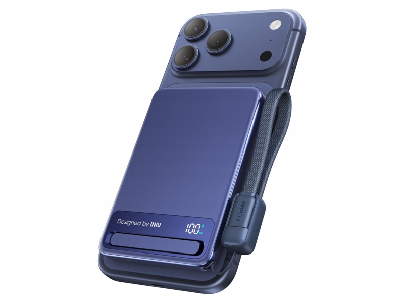 Powerbank Iniu MagPro Slim 5000 mAh 20W Niebieski