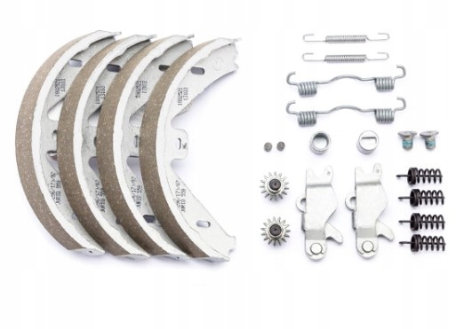 Brzdové Čelisti Mercedes Sada A0054203620