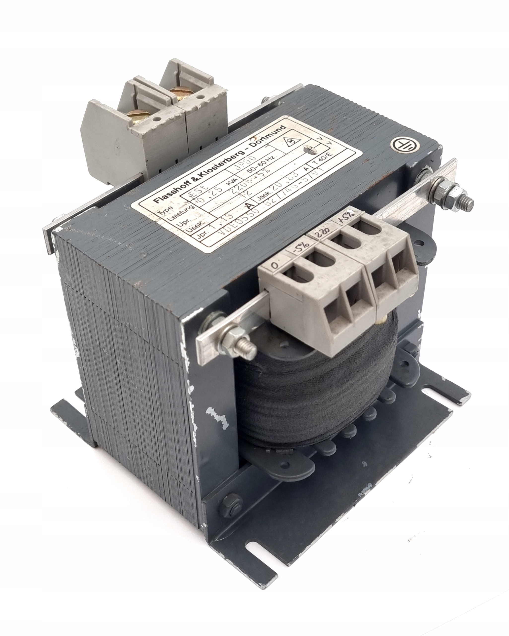 TRANSFORMATOR FLASSHOTT EST JP00 0,25kVA 220V 12V