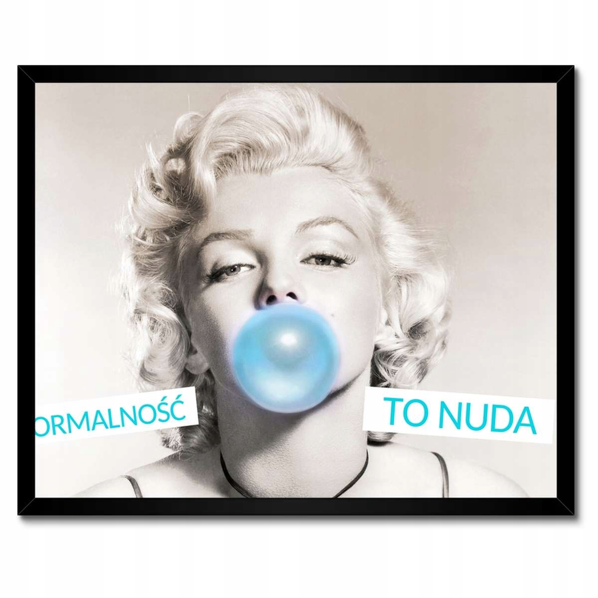 Plakáty v rámu 50x40 Marilyn Monroe Balonovka