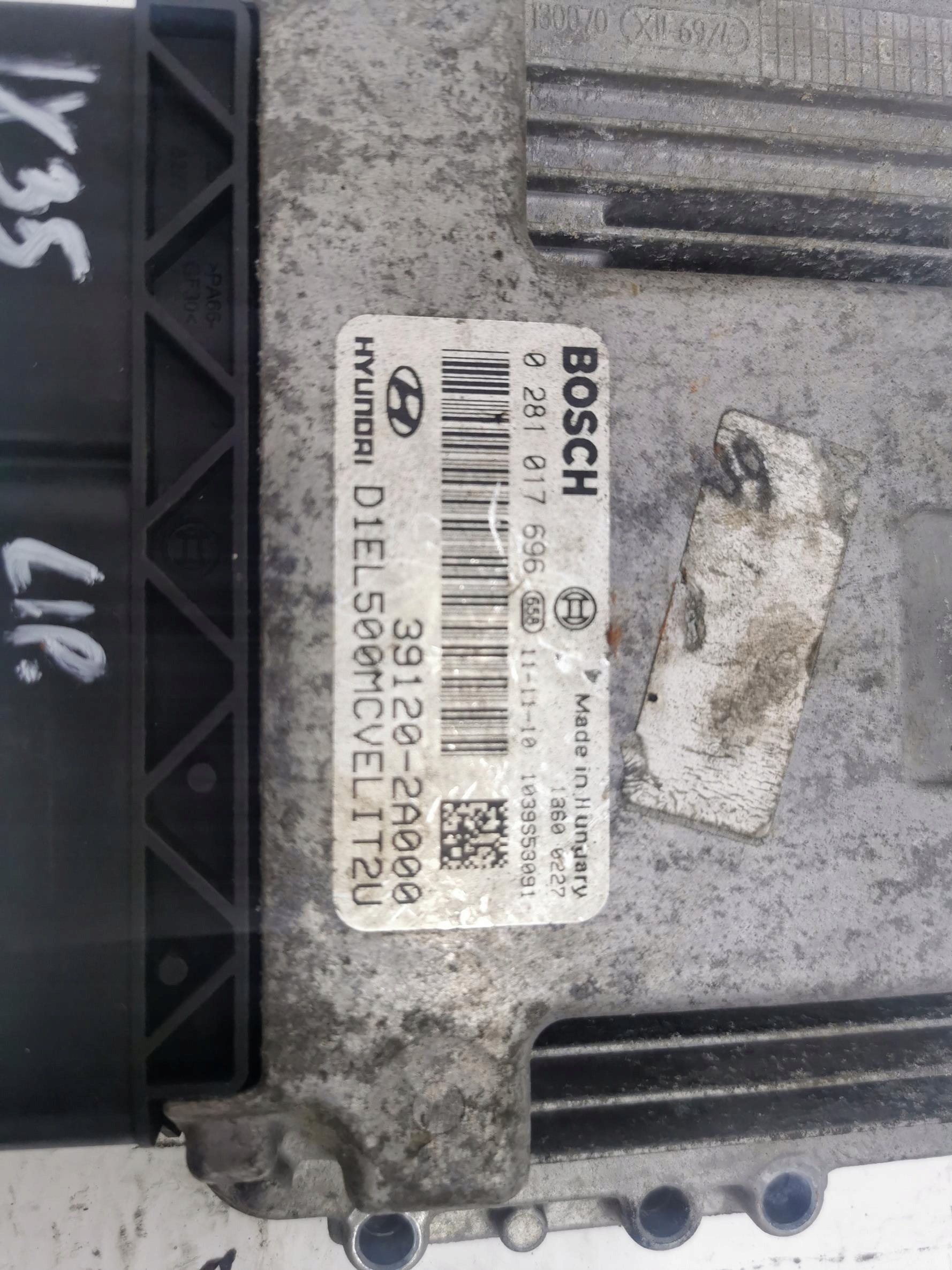 control unit of the engine HYUNDAI IX35 1.7CRDi 39120-2A000