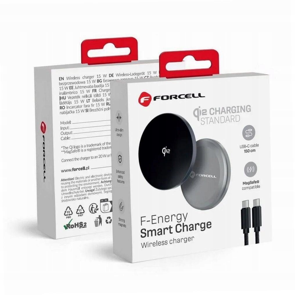 Ładowarka bezprzewodowa 15W Qi2 MagSafe do Samsung Galaxy S25 Ultra