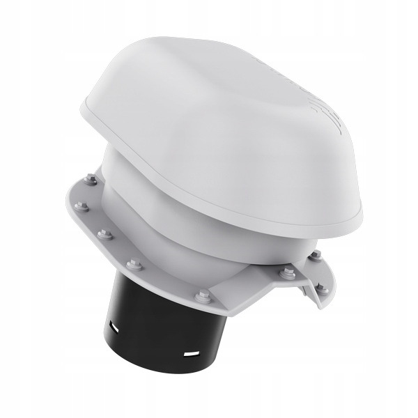 Sanitární větrací otvor fi 125 pro trapézový plech T35 Ral 7036