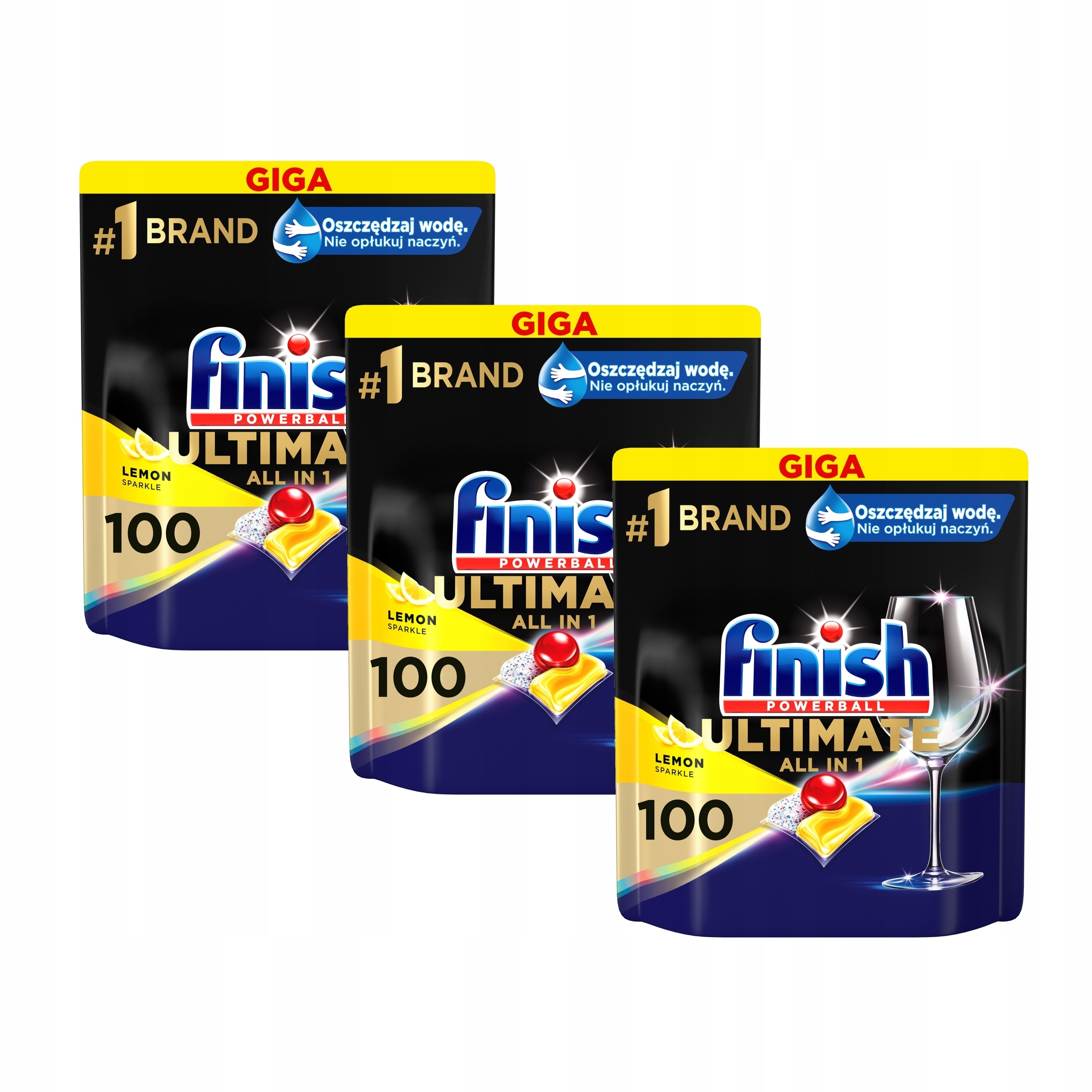 Levně Finish Ultimate kapsle do myčky nádobí Lemon 100 ks x 3 300kusů