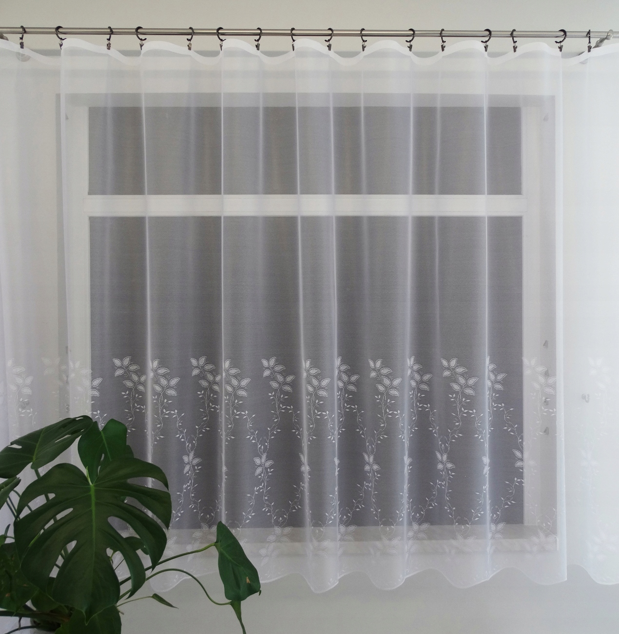 Mg Záclona 35449 Bílá 350x160 cm hotová s páskou M