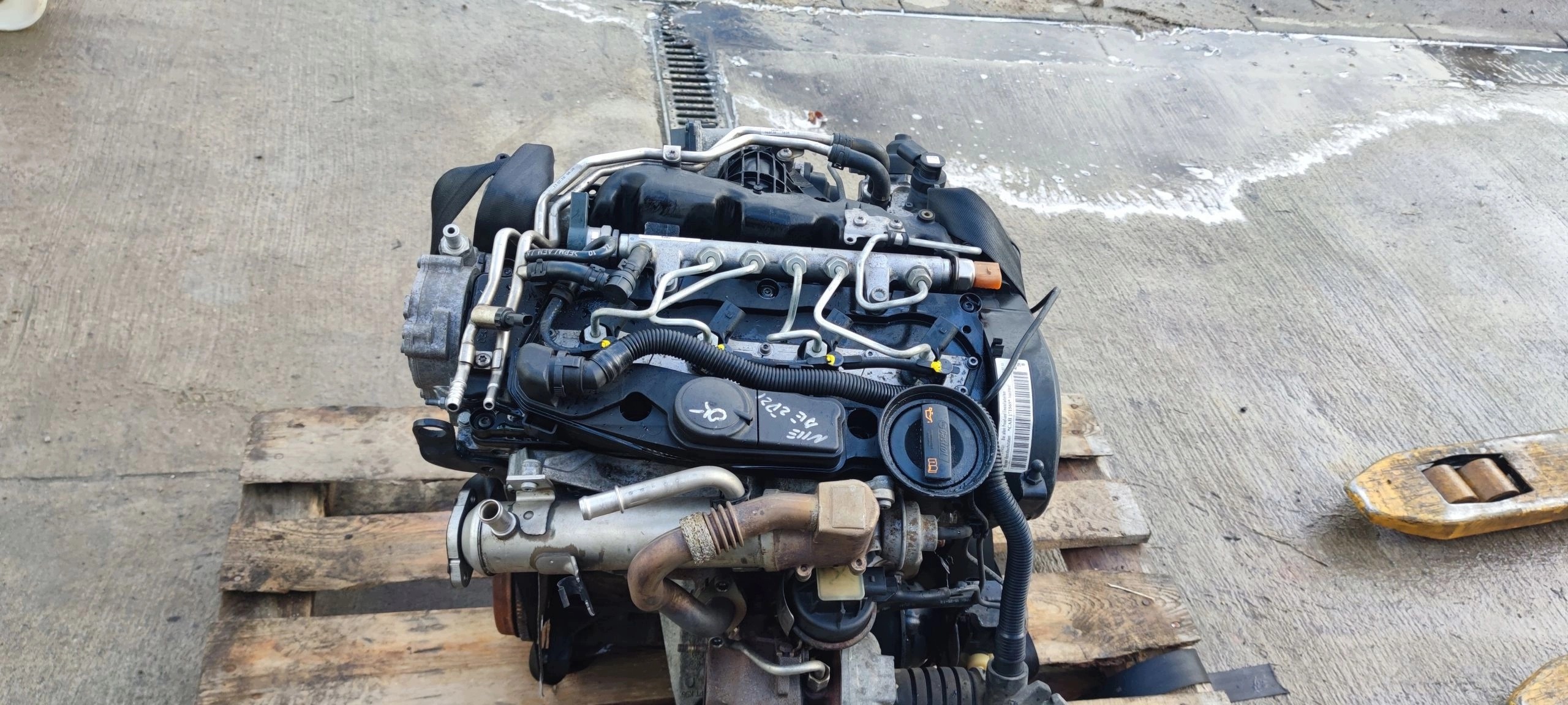engine complete AUDI A4 B8 A5 A6 SEAT EXEO 2.0 TDI 170KM * CAHA 5