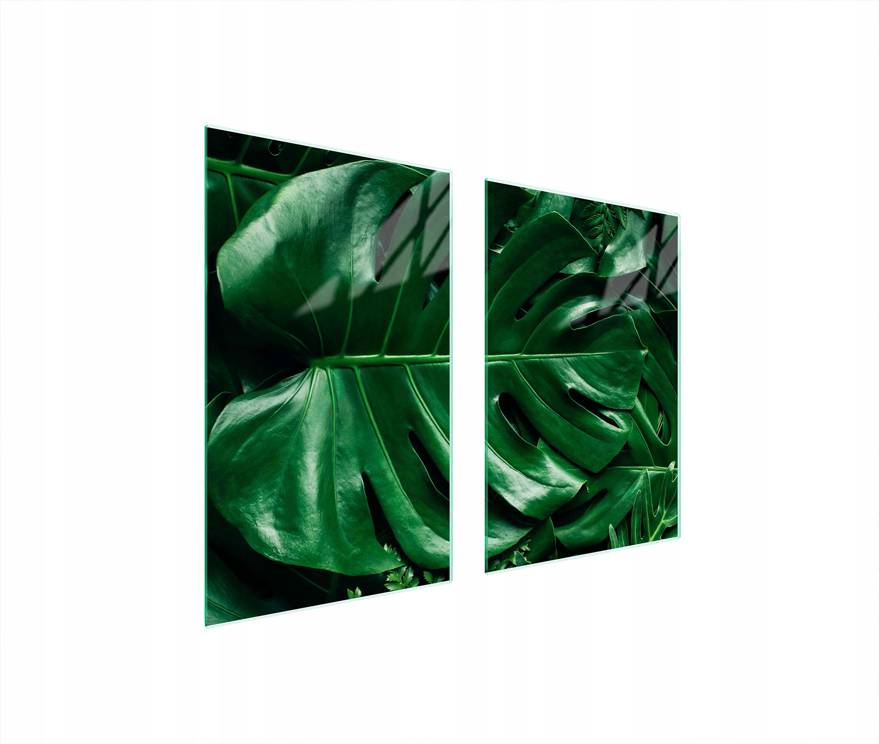 Skleněná Ochranná Deska Do Kuchyně 65x52 Monstera Tvrzené Sklo