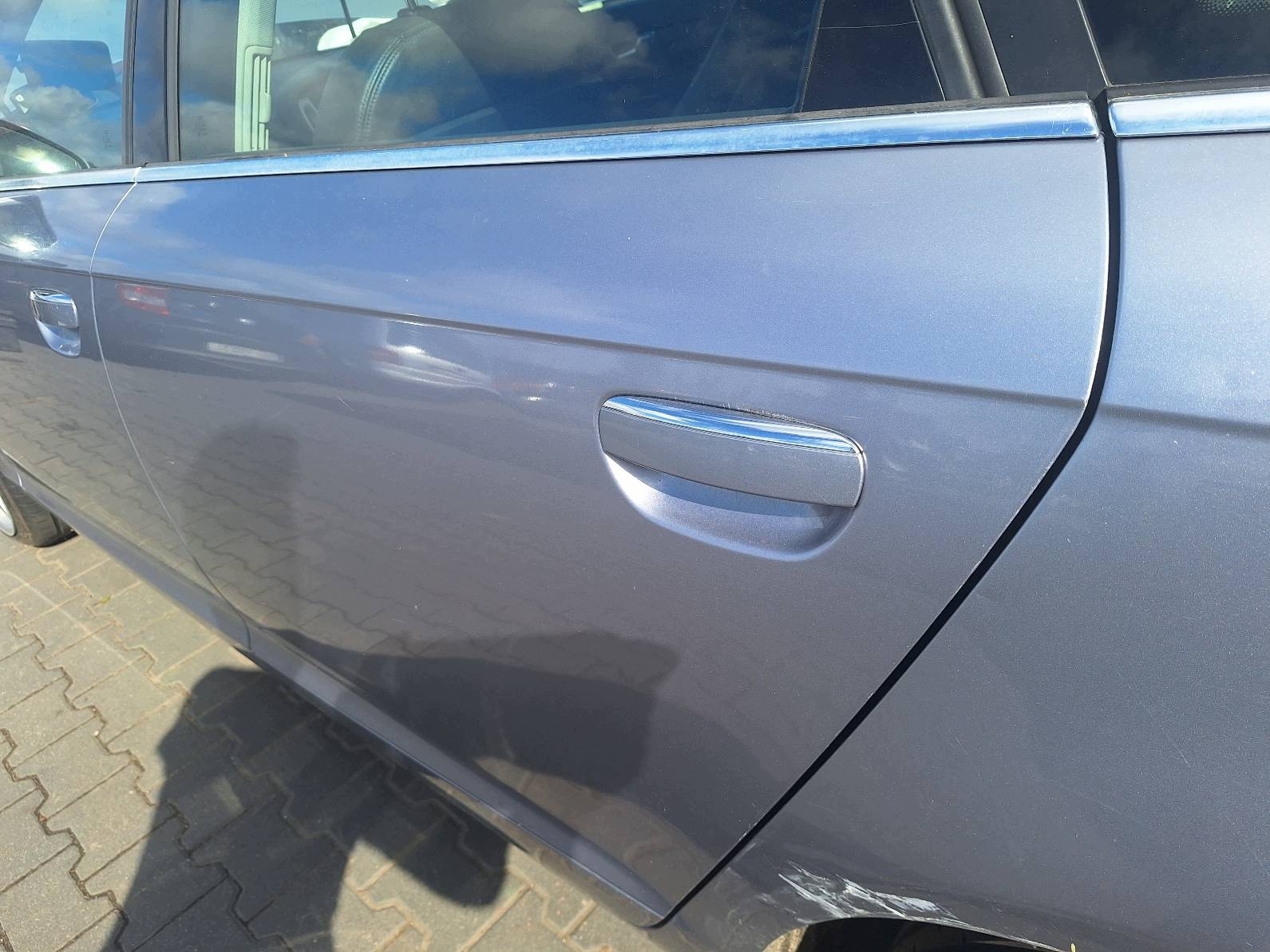 door complete left rear part AUDI A6 C6 LY7H KOMBI