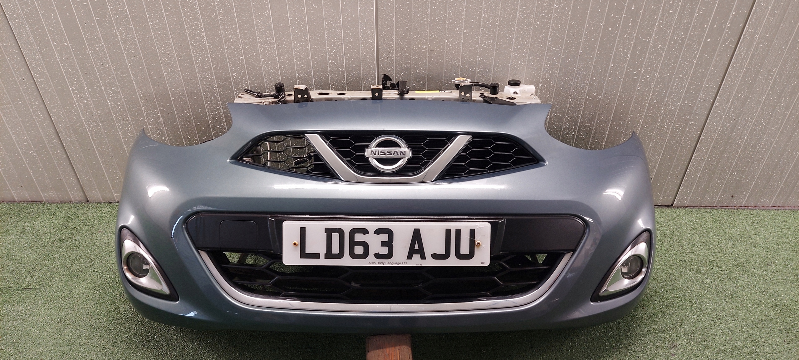 support panel for radiators complete NISSAN MICRA K13 1.2 petrol
