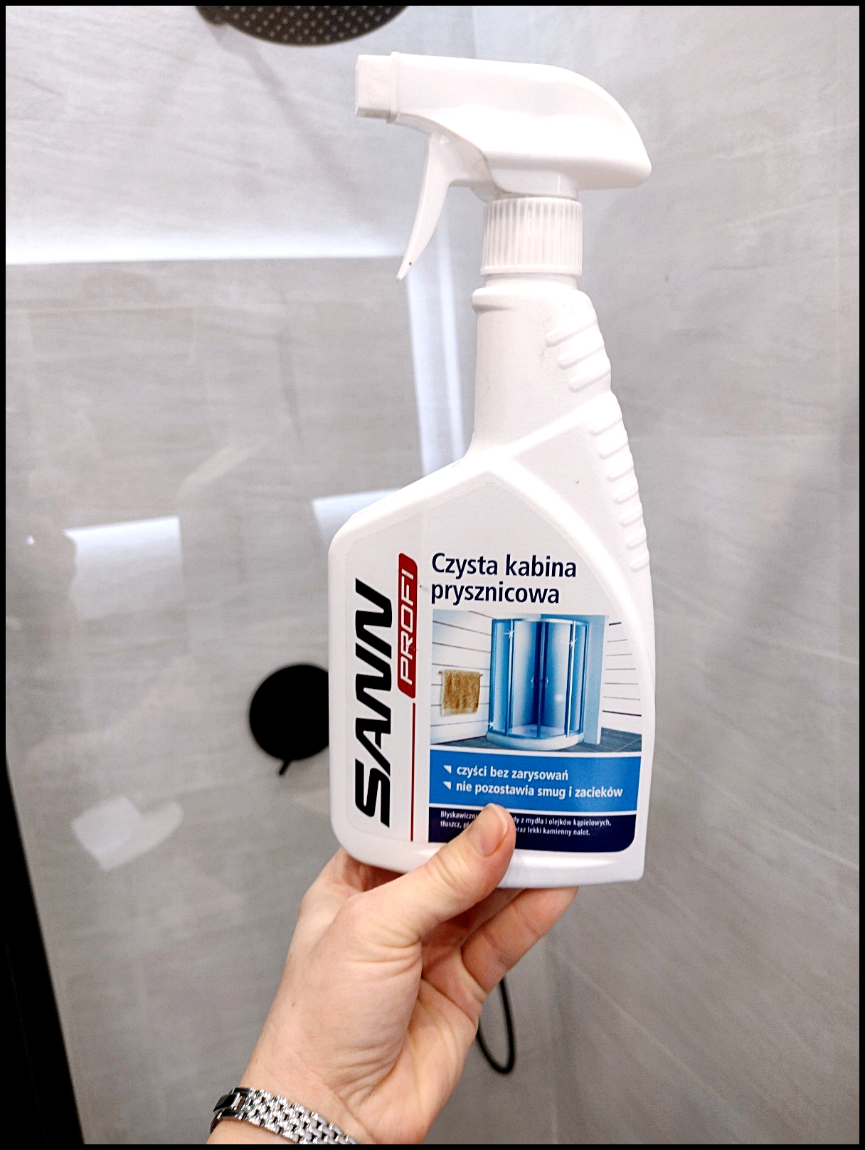 SANN PROFI PŁYN DO KABIN PRYSZNICOWYCH IMPREGNAT Marka Sann Profi