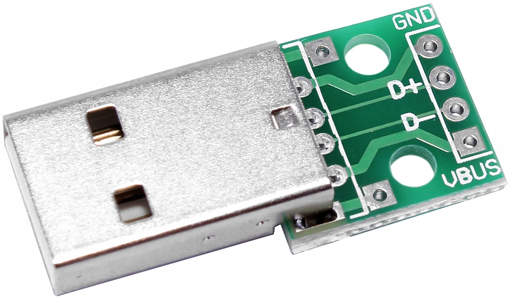 Wtyk USB A 4 Pin PCB Płytka Złącze Męskie Gniazdo
