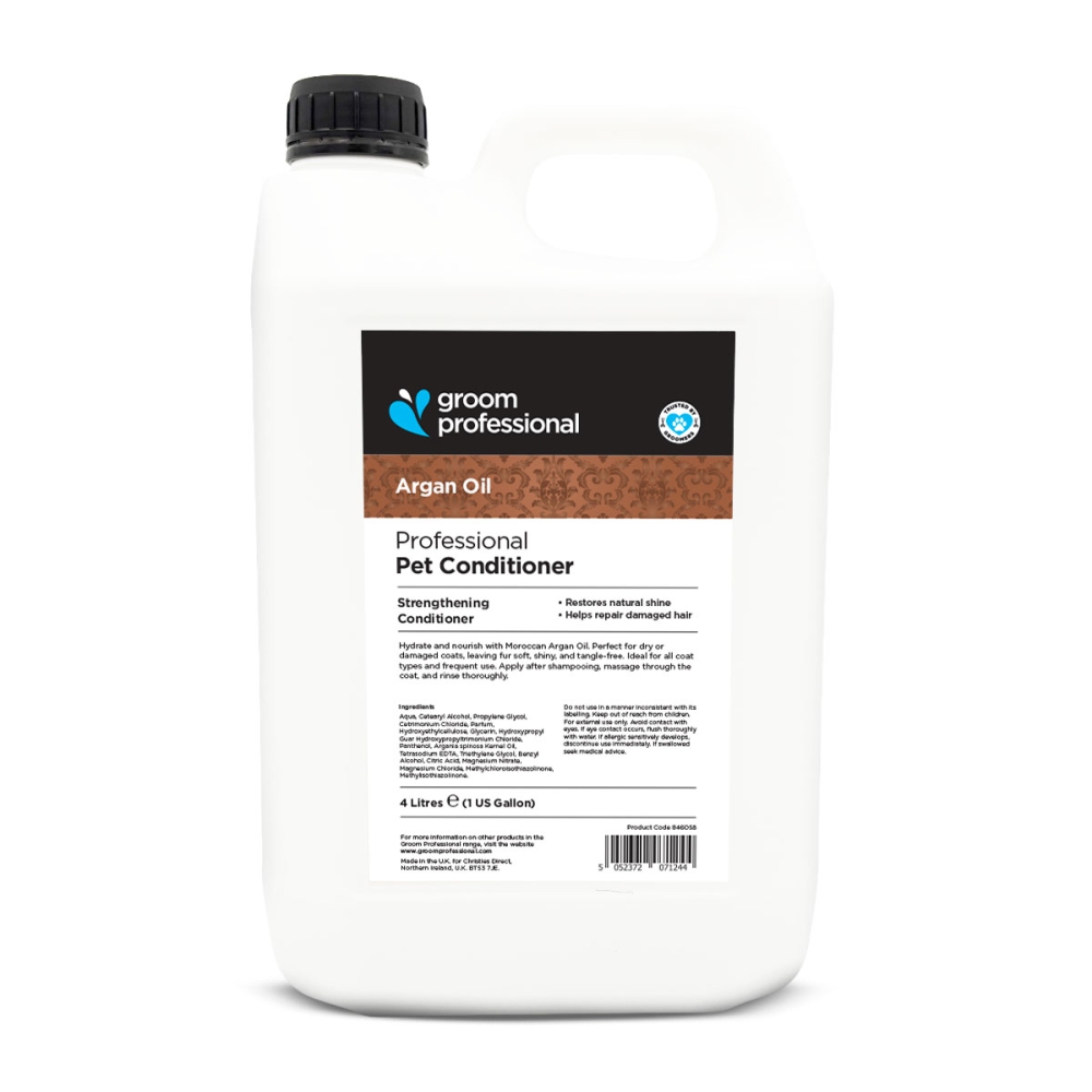 Groom Professional Argan Oil Conditioner 4 l odżywka nawilżająca z olejki