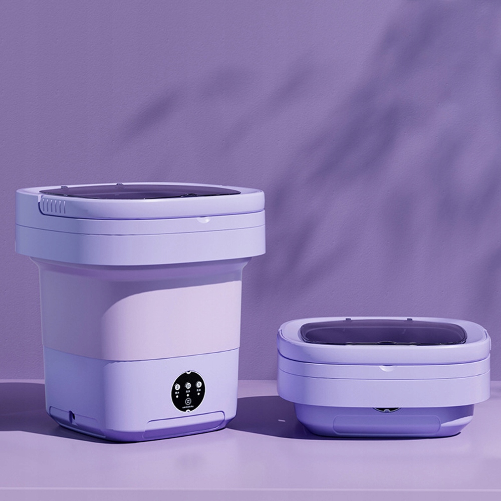 PRALKA SKŁADANA MINIPRALKA ZE NIEBIESKIM ŚWIATŁEM MAŁA PRALKA DO MIESZKANIA Marka Bedee