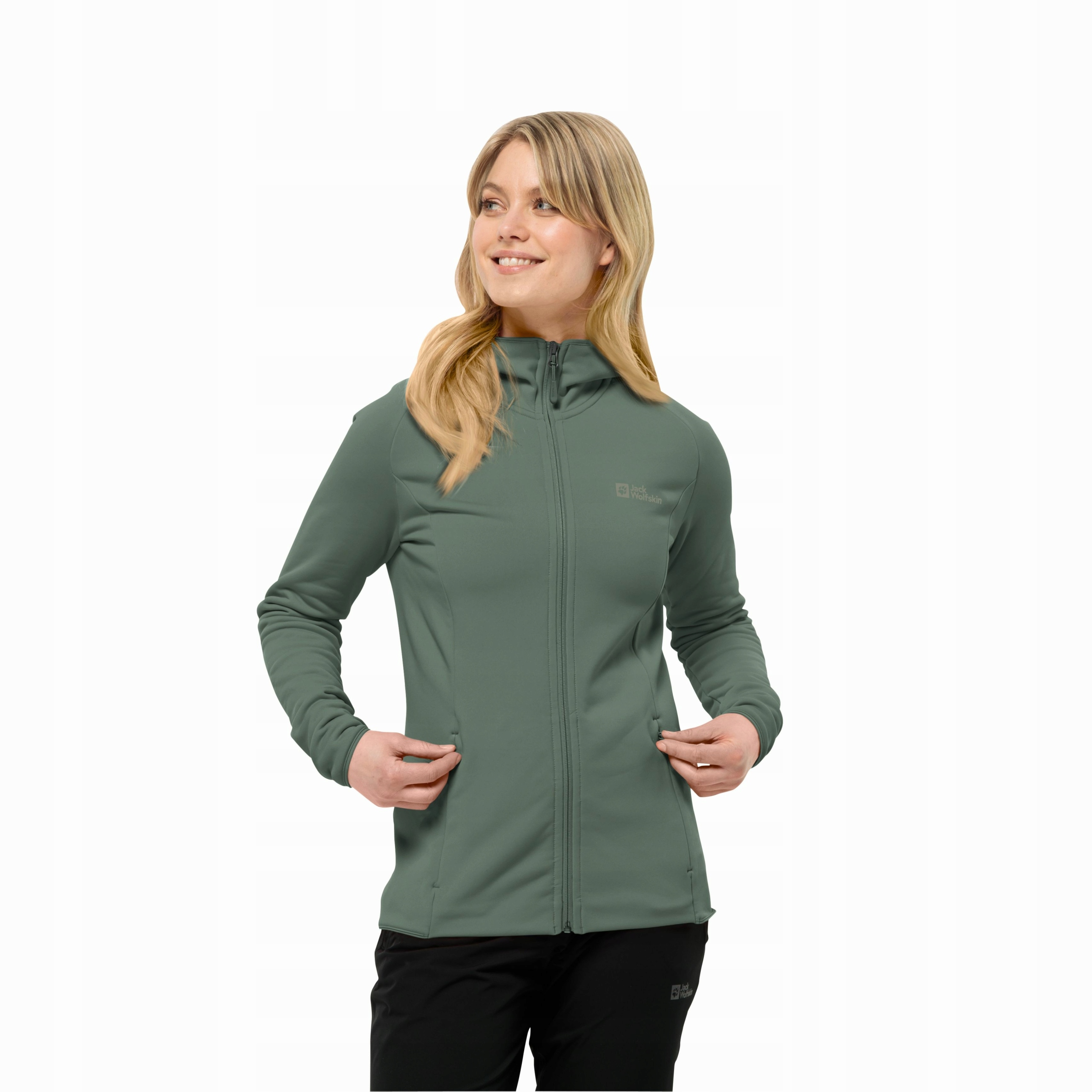 Damski polar z kapturem Jack Wolfskin Baiselberg Hooded S