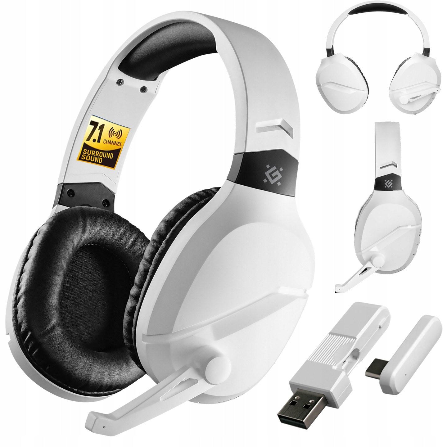 Sluchátka Defender Bluetooth+rf Phantom Pro Prostorový Zvuk 7.1