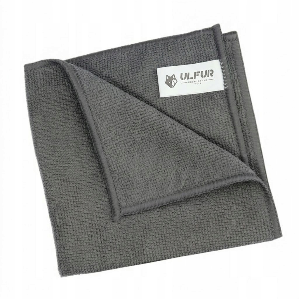 Mikrofibra Ściereczka z Mikrofibry 30x30cm 200gsm Szara Ulfur Miękka