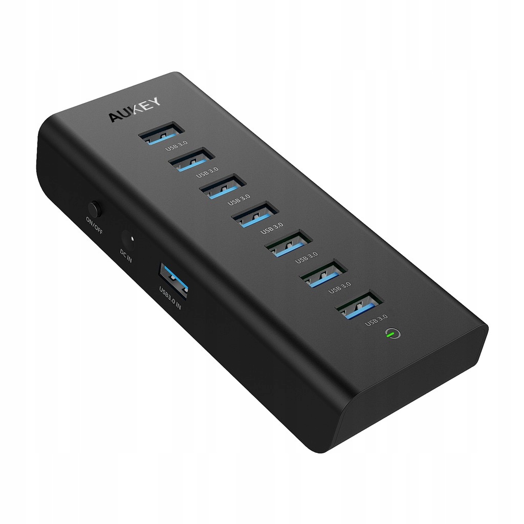 AUKEY CB-H3 Aktywny HUB USB 7xUSB 3.0 + ZASILACZ EAN (GTIN) 5902666662309