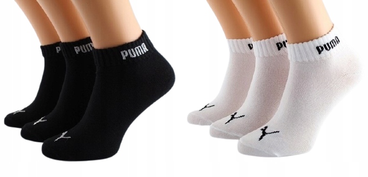 

Puma skarpety quarters zakostki 6 par 35/38