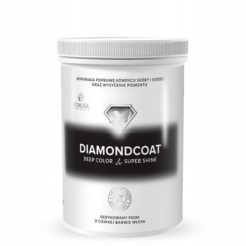 DiamondCoat DeepColor & SuperShine Pokusa doplněk pro krásnou srst 300 g