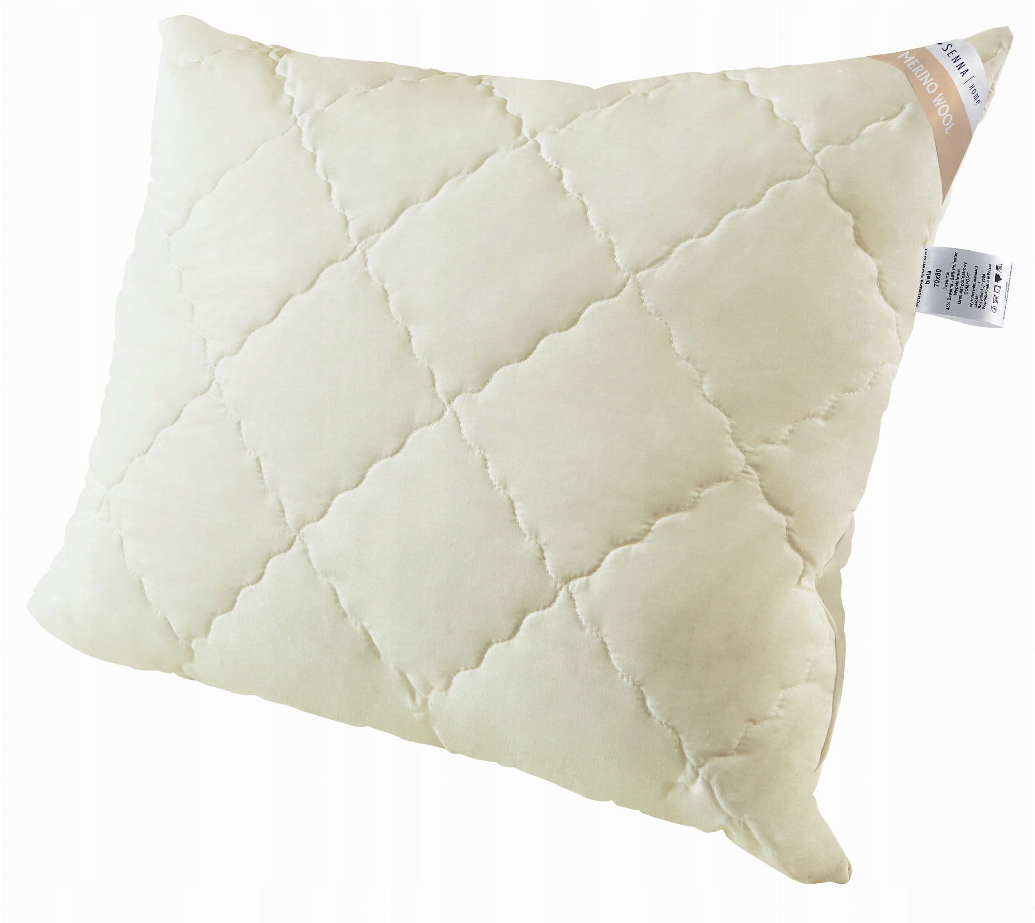 INTER WIDEX Poduszka 70x80 MERINO WOOL Regulowana