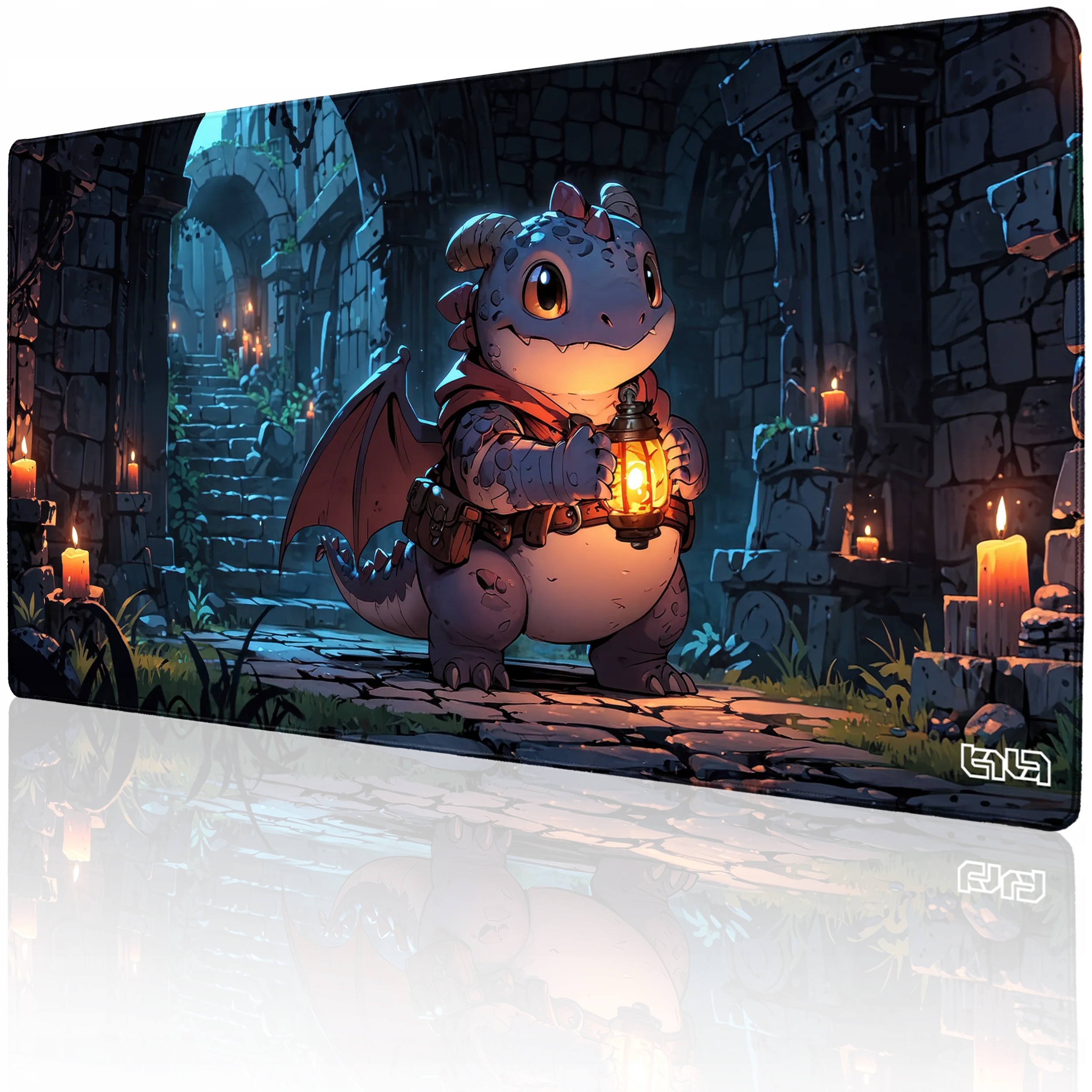 Herní Podložka Dudlík s lucernou 100x50 Tilt XXL Velká voděodolná