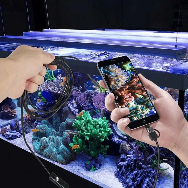 KAMERA INSPEKCYJNA ENDOSKOP LED USB DO TELEFONU PC FULL HD 1080P IP68 EAN (GTIN) 5902270786651