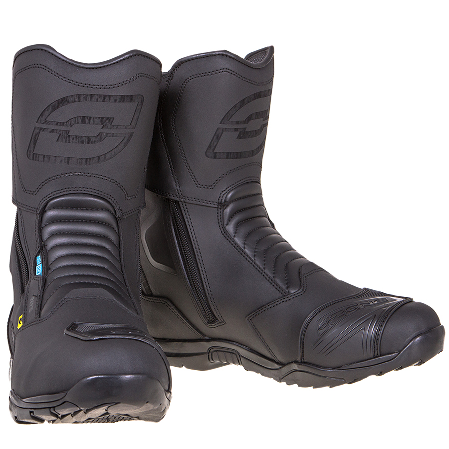 OZONE RAPID MĘSKIE BUTY MOTOCYKLOWE Z MEMBRANĄ HIPORA BLACK 41