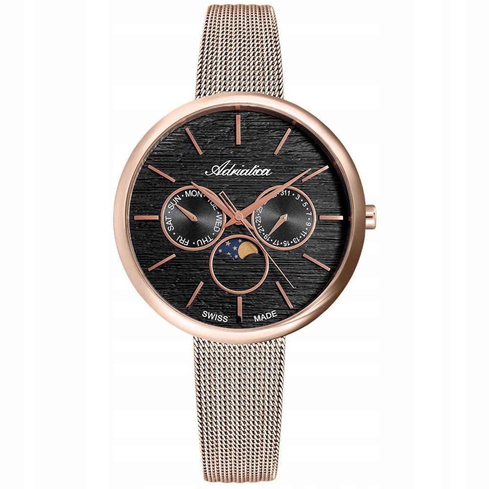 Dámské hodinky Adriatica A3732.R116QF růžové zlato