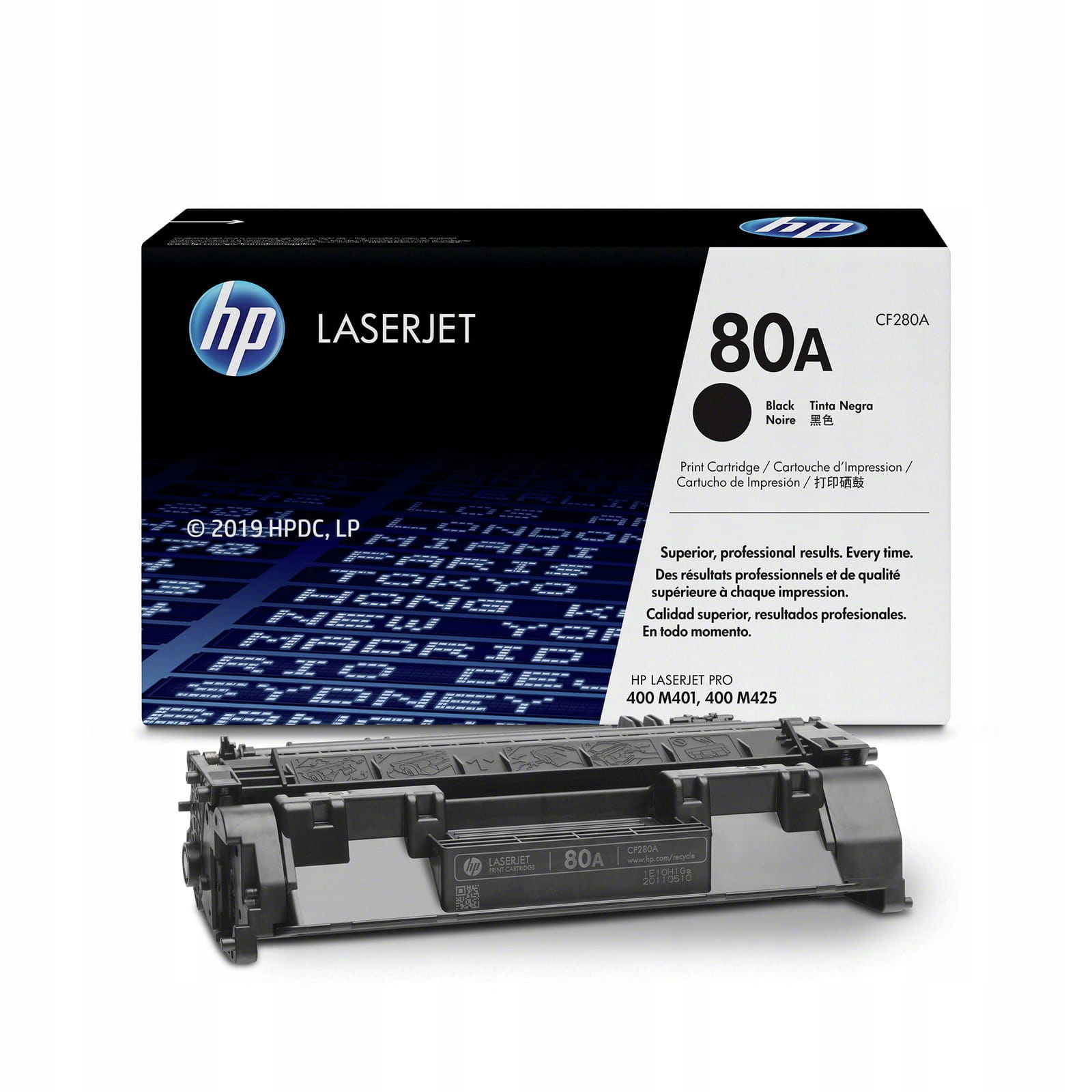Toner Hp 80A CF280A Pro 400 M401 M425 2 700 stron