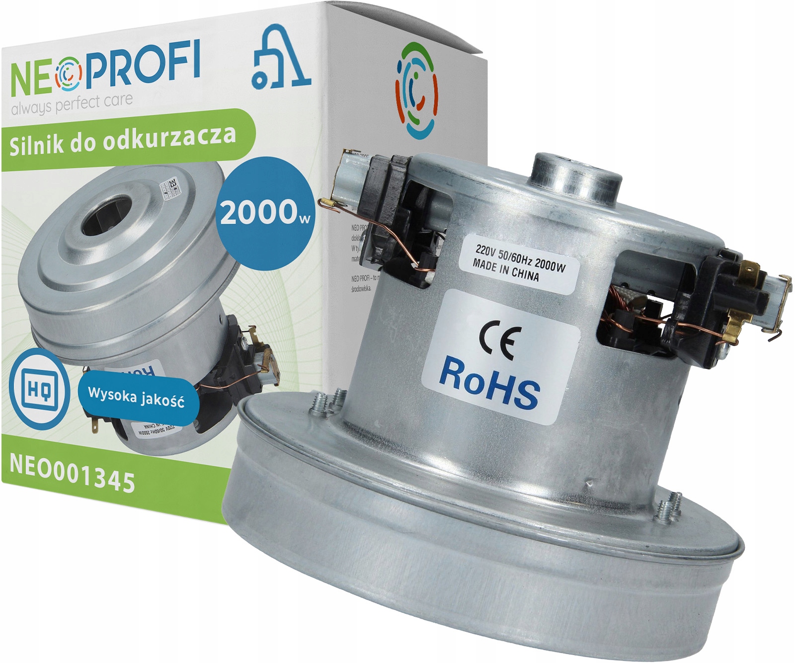 Silnik 2000W do odkurzacza Zelmer 400.0EK 400.0EF 400.5 ZVC215EK