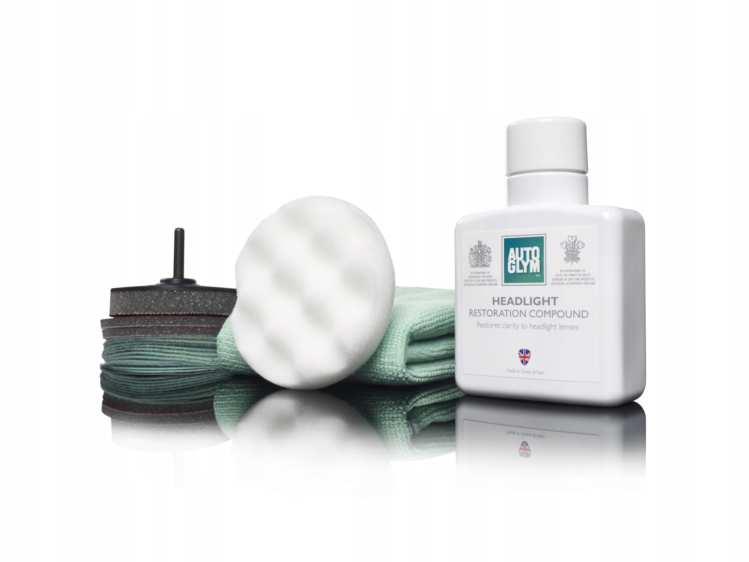 AUTOGLYM HAEDLIGHT RESTORATION COMPLETE KIT Rodzaj polerowanie lamp