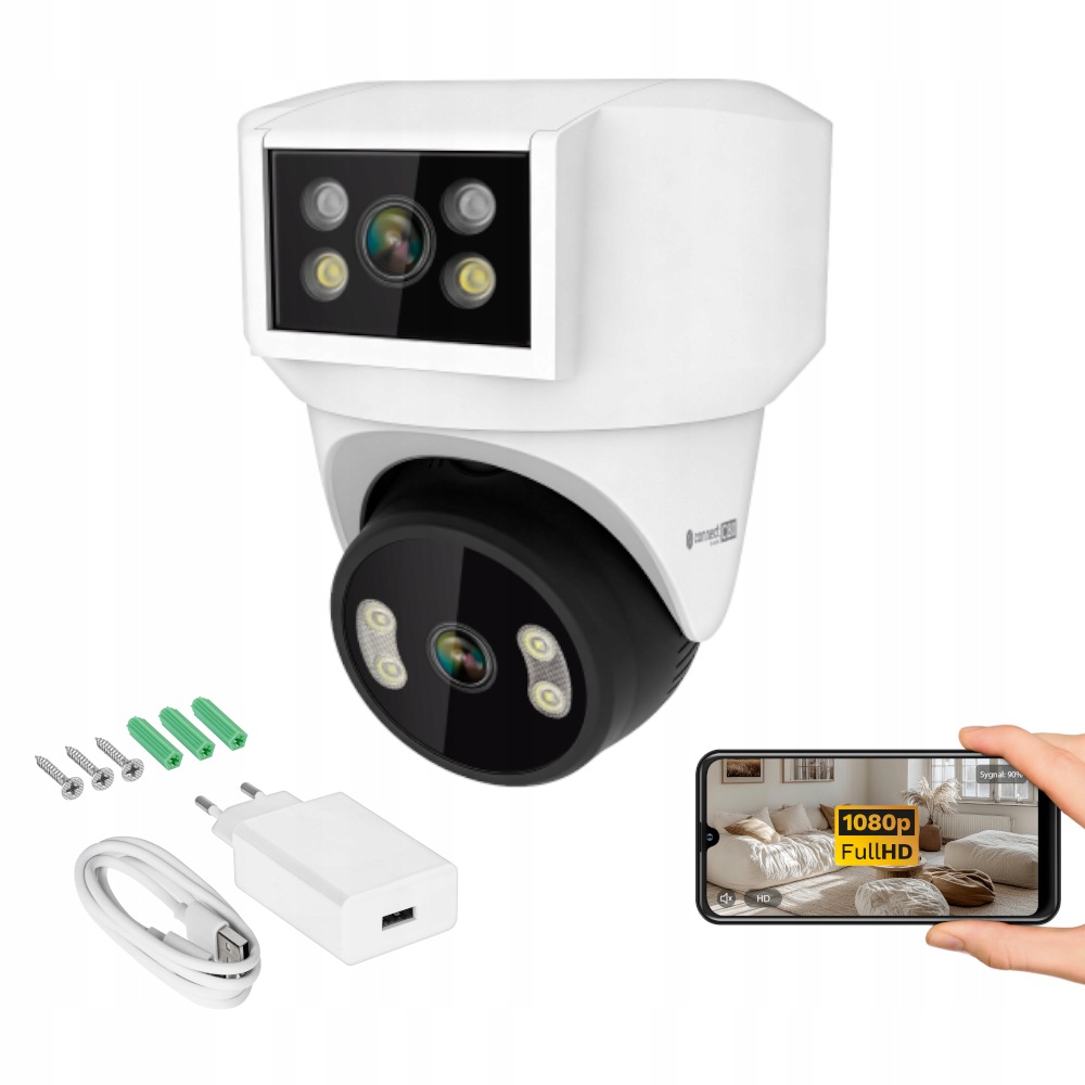 Ip kamera Kruger&Matz C180 Venkovní WiFi kamera Connect Smart Ip